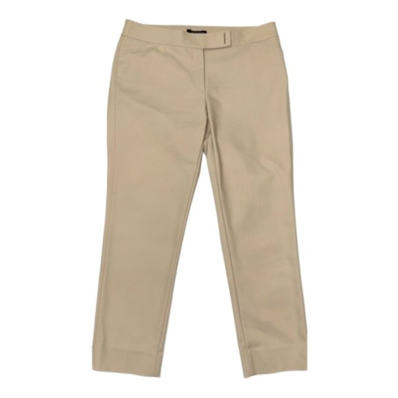 NWT WHBM Perfect Form Slim Ankle Pants Shell Beige 8R NWT Stretch Workwear - Picture 1 of 13
